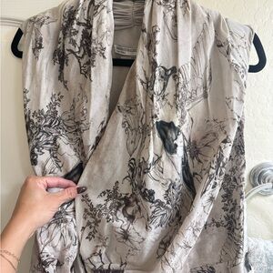 ALLSAINTS
Skull De Jouy Silk Dress